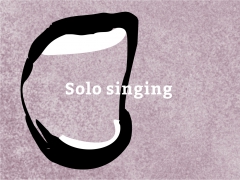 Solo singing